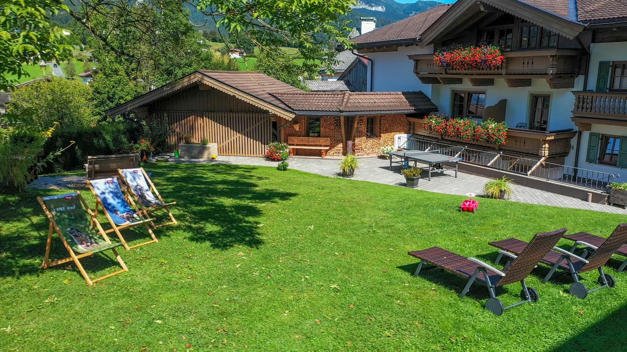 Gaestehaus Brantlhof Zimmer Und Ferienwohnungen In Going Am Wilden Kaiser Zewnętrze zdjęcie